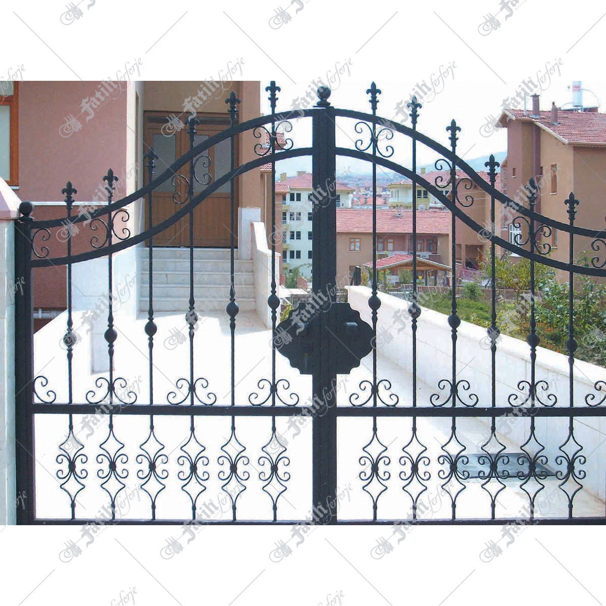 1252 KODLU FERFORJE KAPI | FERFORJE KAPILAR | Fatih Ferforje