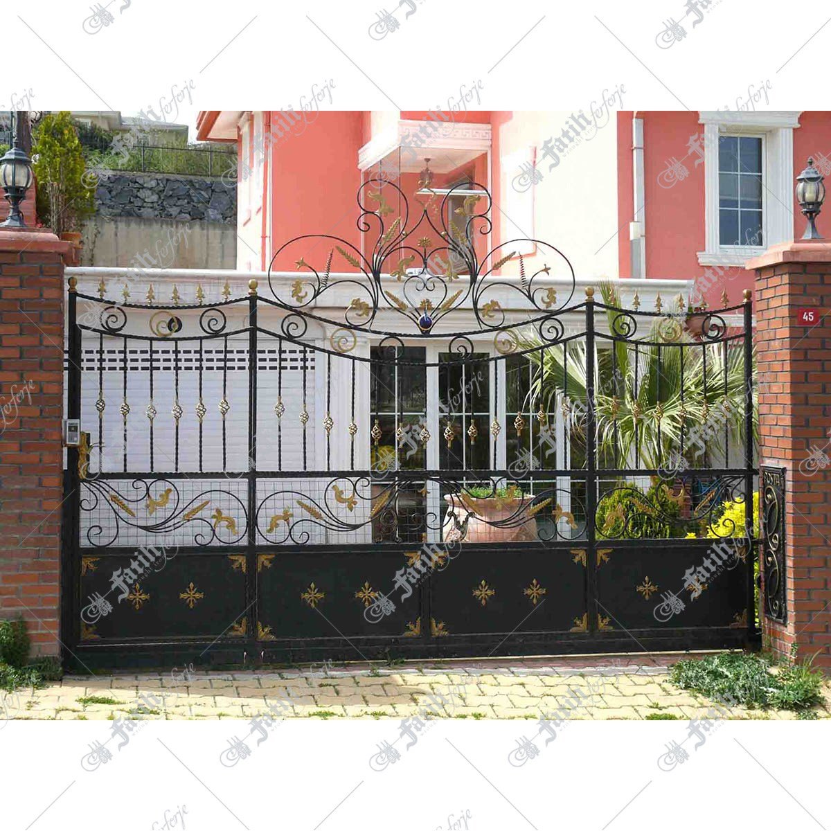 1301 KODLU FERFORJE KAPI | FERFORJE KAPILAR | Fatih Ferforje