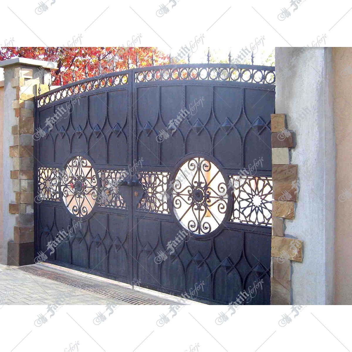 1316 KODLU FERFORJE KAPI | FERFORJE KAPILAR | Fatih Ferforje