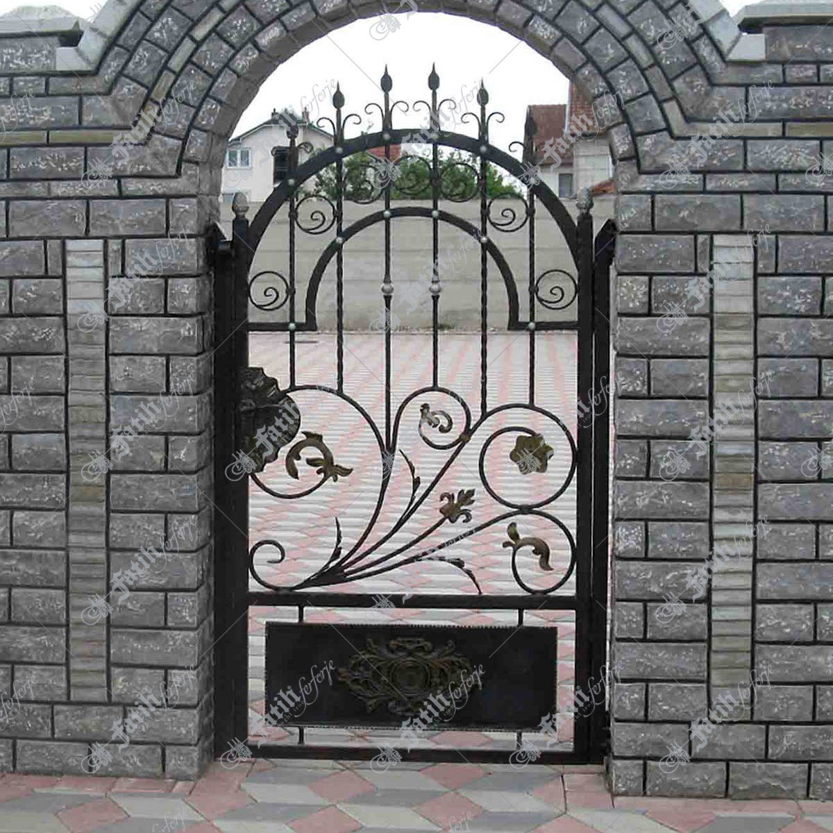 1332 KODLU FERFORJE KAPI | FERFORJE KAPILAR | Fatih Ferforje