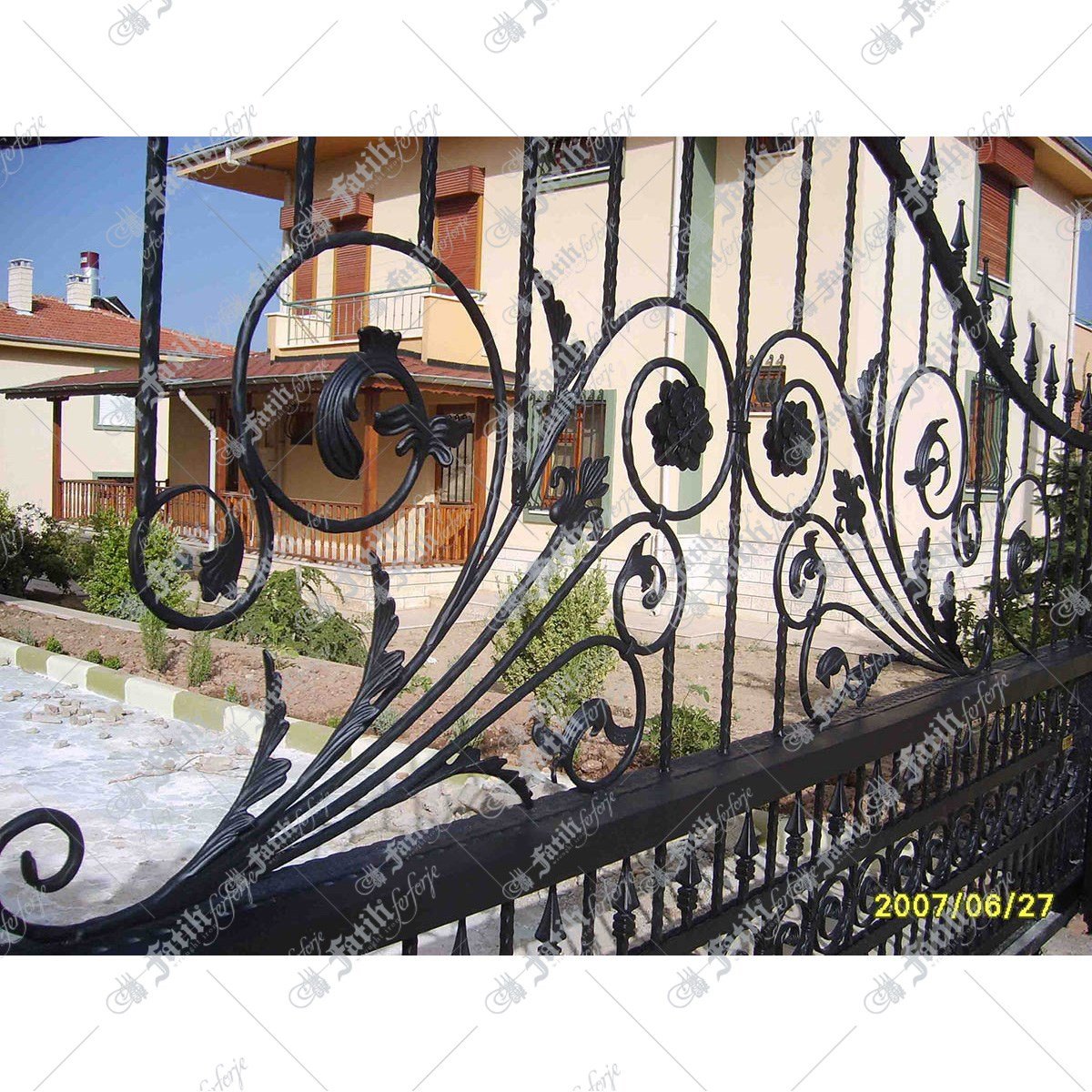 1353 KODLU FERFORJE KAPI | FERFORJE KAPILAR | Fatih Ferforje