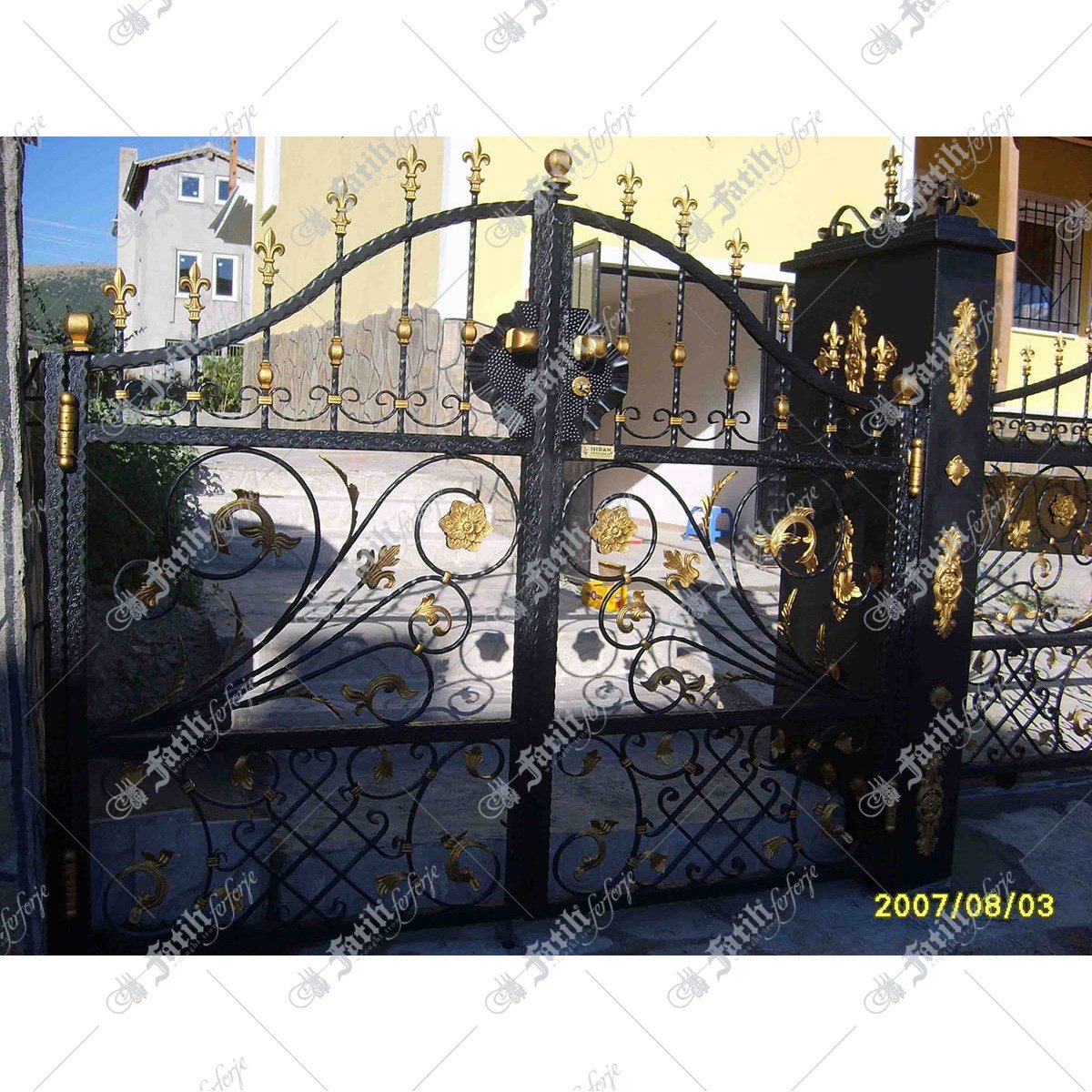 1354 KODLU FERFORJE KAPI | FERFORJE KAPILAR | Fatih Ferforje