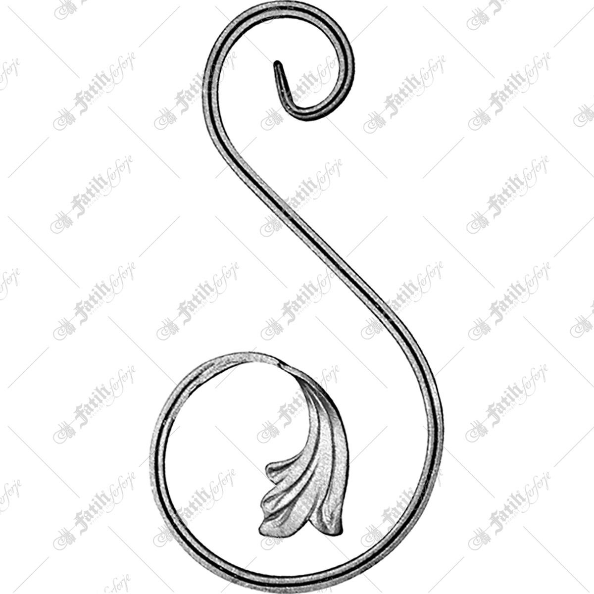 19221-l | ORNAMENTAL SCROLLS | Fatih Ferforje