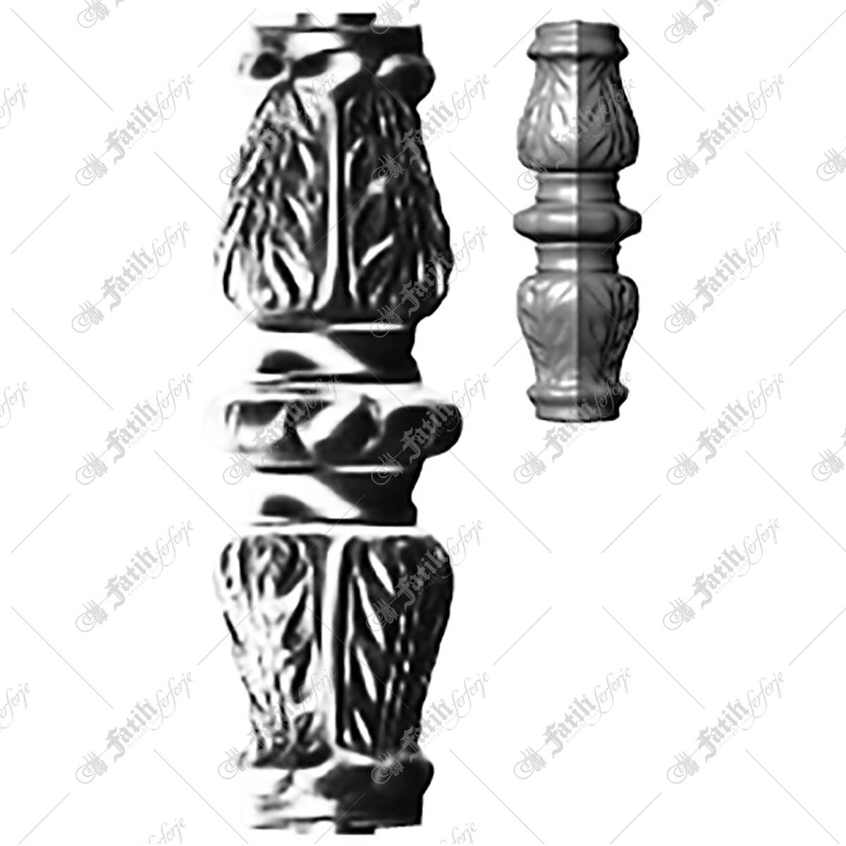 19660-12X12 | ORNAMENTAL SHEETS | Fatih Ferforje