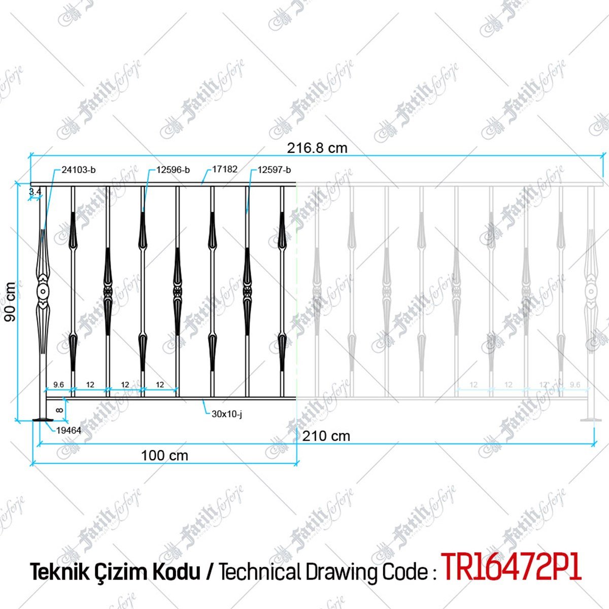 2364 KODLU FERFORJE KORKULUK | FERFORJE KORKULUKLAR | Fatih Ferforje