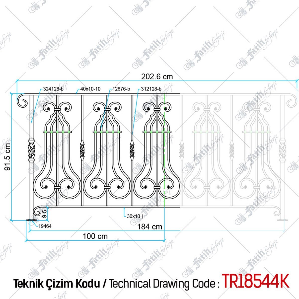 2377 KODLU FERFORJE KORKULUK | FERFORJE KORKULUKLAR | Fatih Ferforje