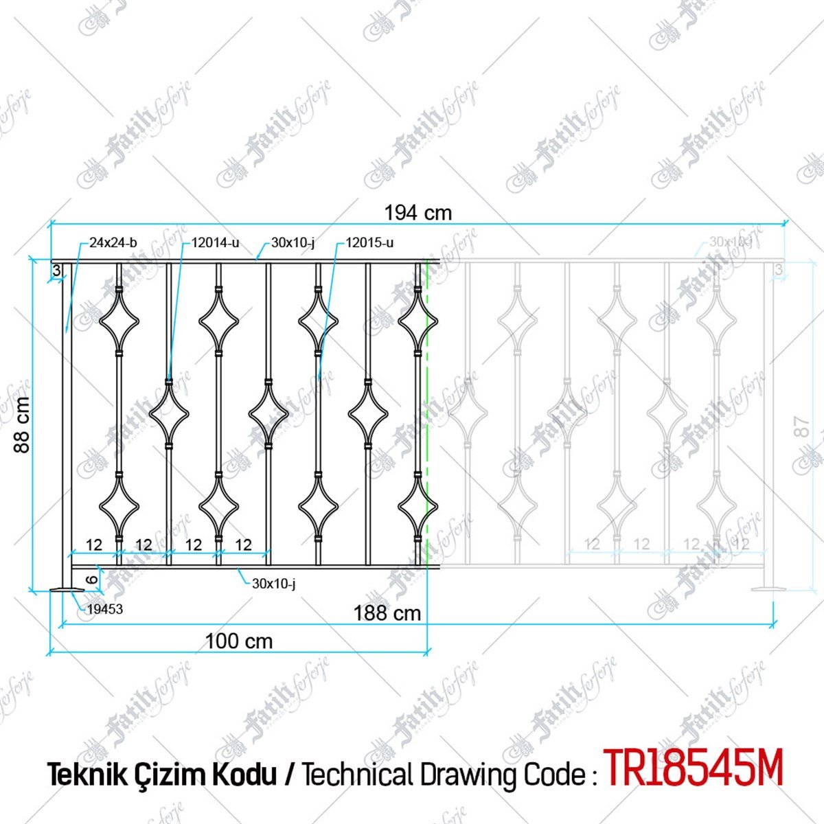 2378 KODLU FERFORJE KORKULUK | FERFORJE KORKULUKLAR | Fatih Ferforje