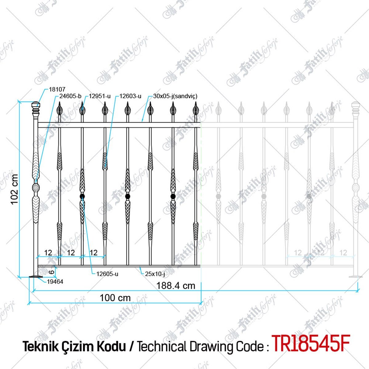 2380 KODLU FERFORJE KORKULUK | FERFORJE KORKULUKLAR | Fatih Ferforje