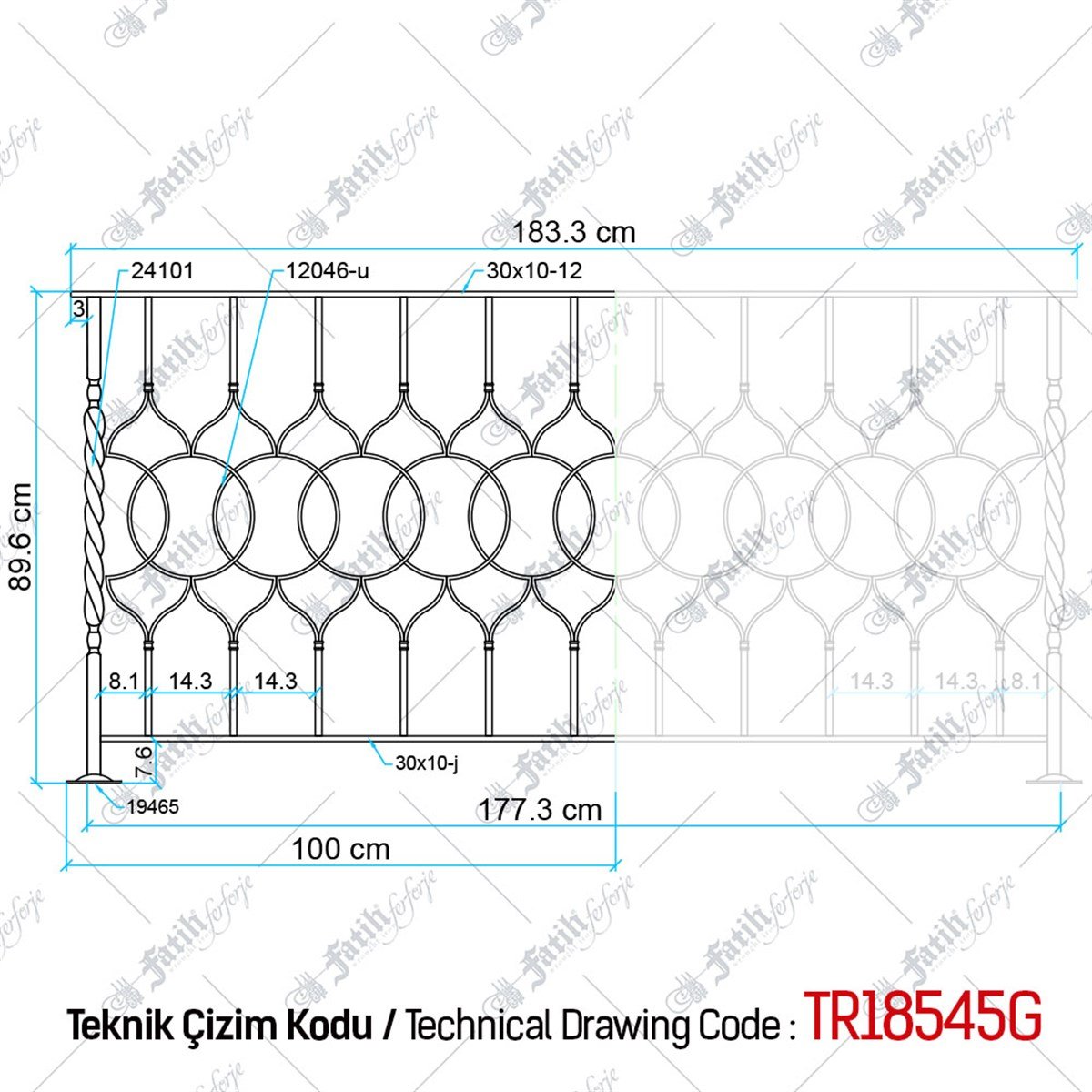 2383 KODLU FERFORJE KORKULUK | FERFORJE KORKULUKLAR | Fatih Ferforje