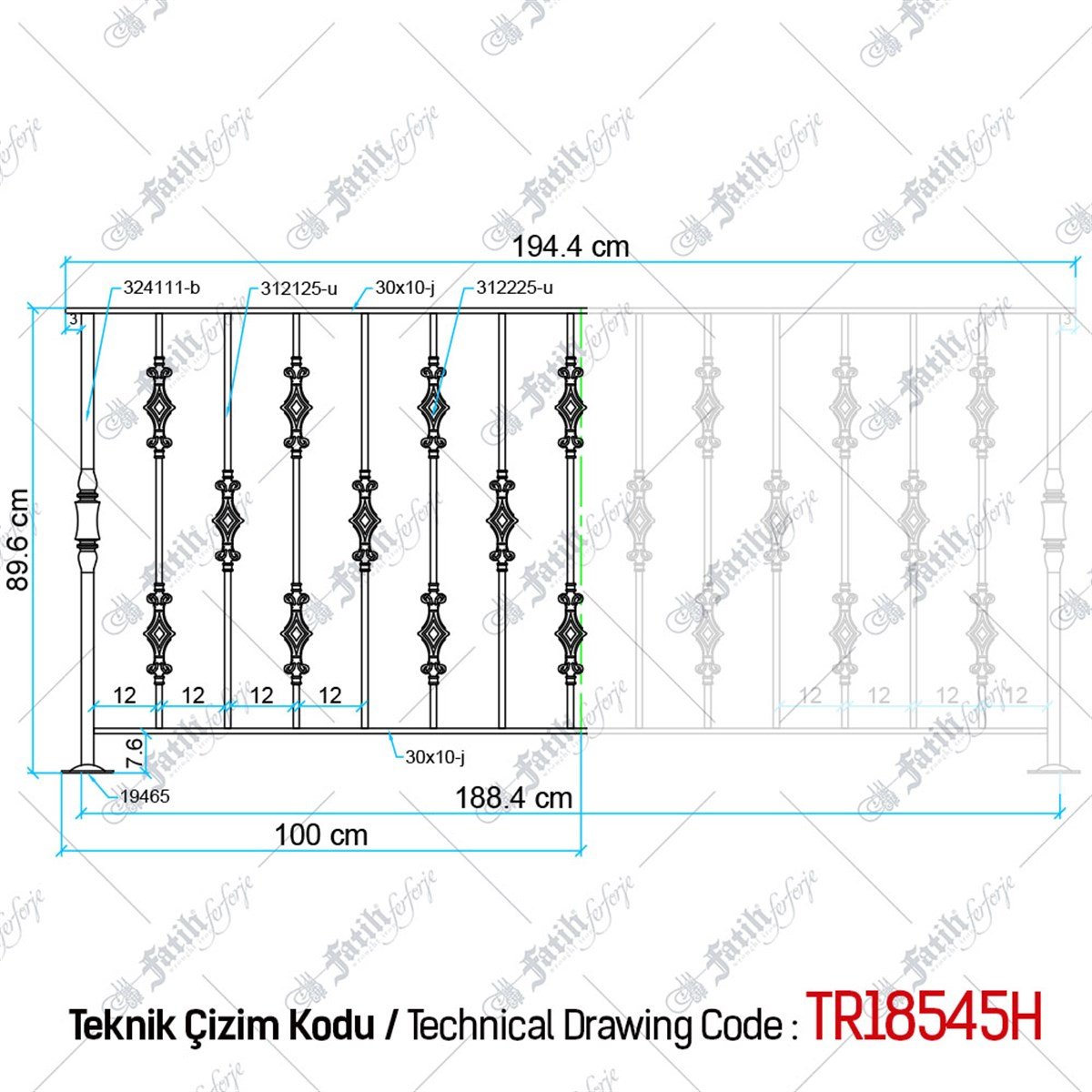2385 KODLU FERFORJE KORKULUK | FERFORJE KORKULUKLAR | Fatih Ferforje