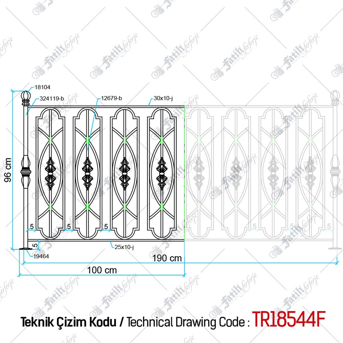 2389 KODLU FERFORJE KORKULUK | FERFORJE KORKULUKLAR | Fatih Ferforje