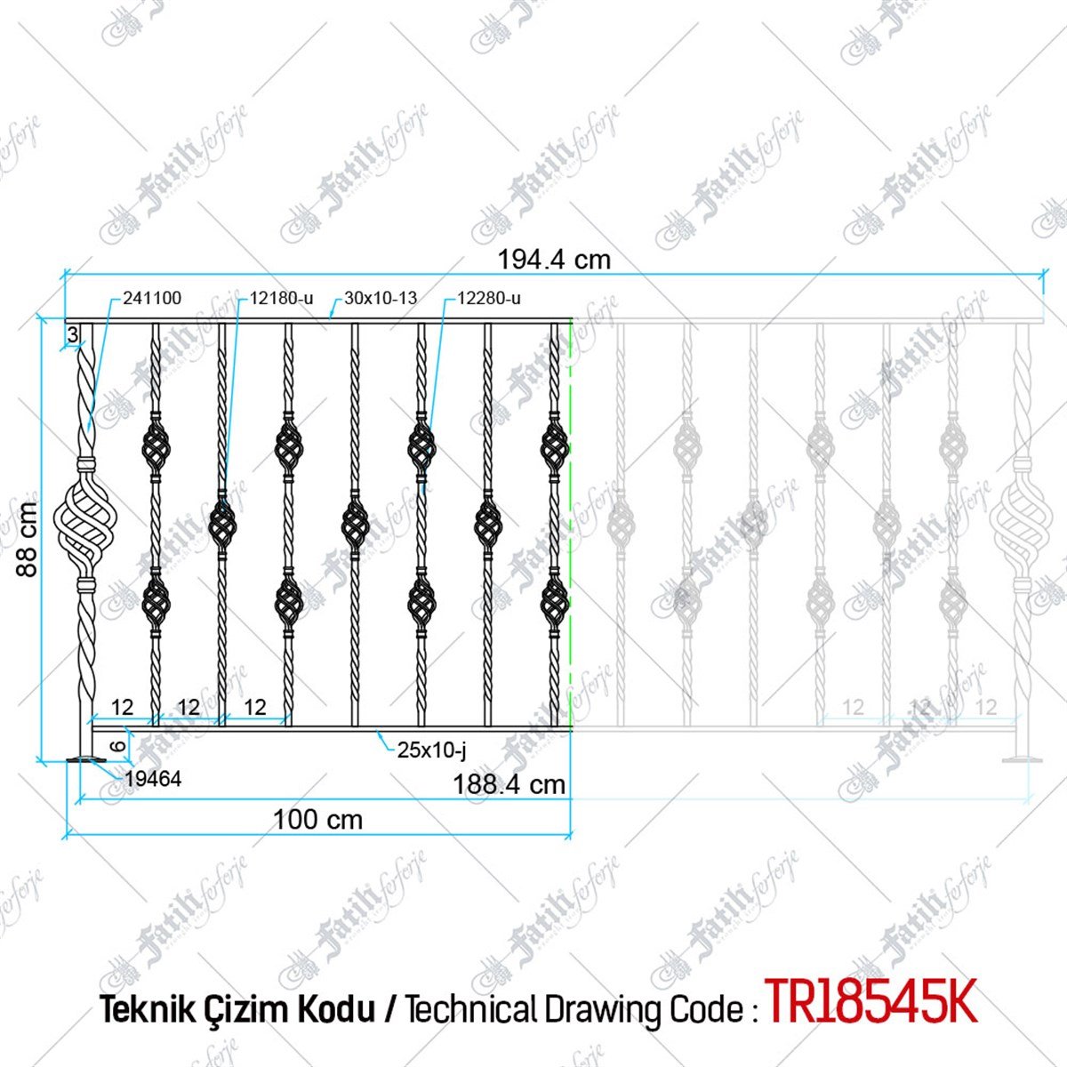 2392 KODLU FERFORJE KORKULUK | FERFORJE KORKULUKLAR | Fatih Ferforje