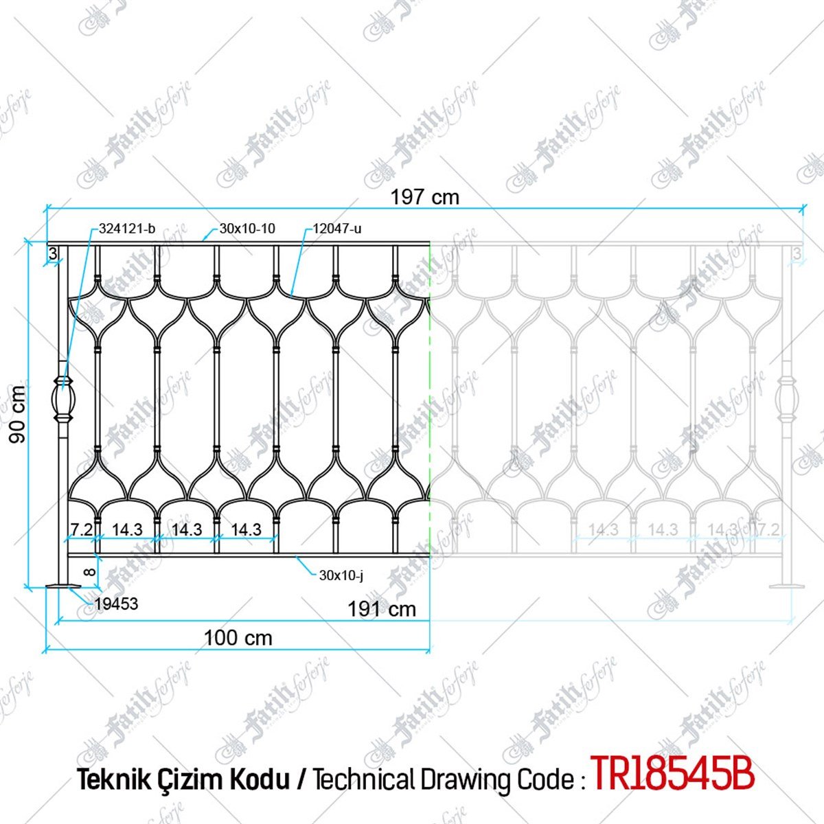 2393 KODLU FERFORJE KORKULUK | FERFORJE KORKULUKLAR | Fatih Ferforje