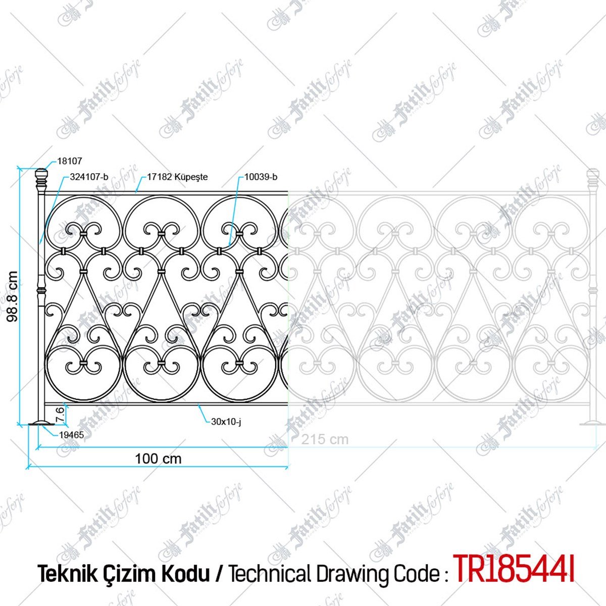 2398 KODLU FERFORJE KORKULUK | FERFORJE KORKULUKLAR | Fatih Ferforje