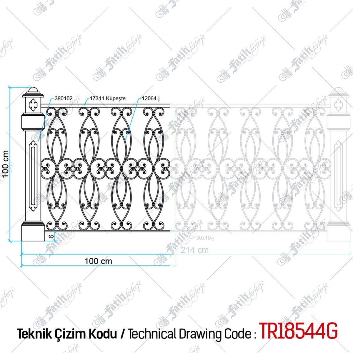 2401 KODLU FERFORJE KORKULUK | FERFORJE KORKULUKLAR | Fatih Ferforje