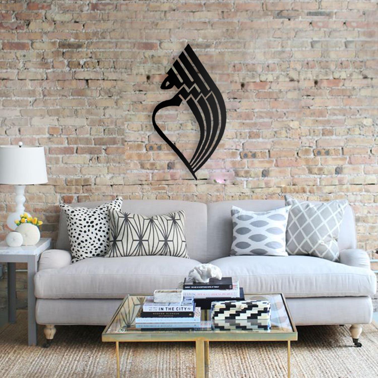 Allah (c.c.) 01 Metal Tablo | İslami Motifler | Fatih Ferforje