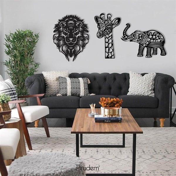 Animal Kingdom Metal Tablo Seti