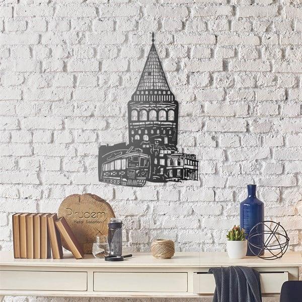 Galata Tower Metal Tablo