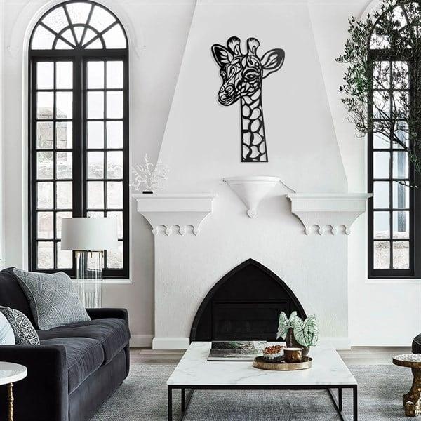 Giraffe Metal Tablo