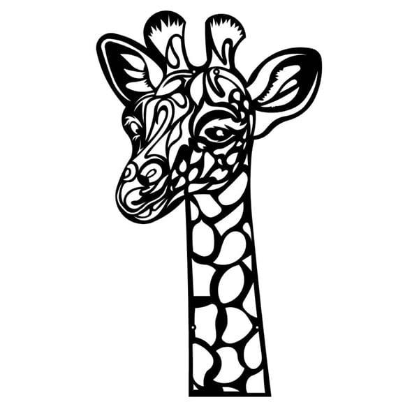 Giraffe Metal Tablo