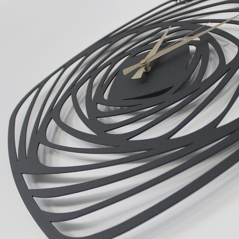 Girdap Metal Saat | PIRUDEM-METAL DUVAR SAATI | Fatih Ferforje