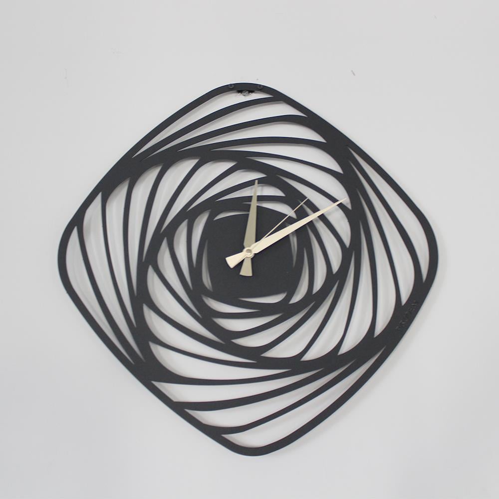 Girdap Metal Saat | PIRUDEM-METAL DUVAR SAATI | Fatih Ferforje