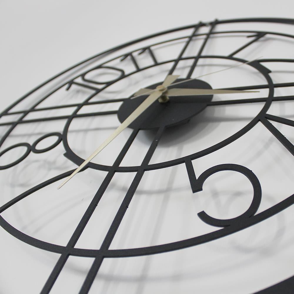 Gün Ortasý Metal Saat | PIRUDEM-METAL DUVAR SAATI | Fatih Ferforje