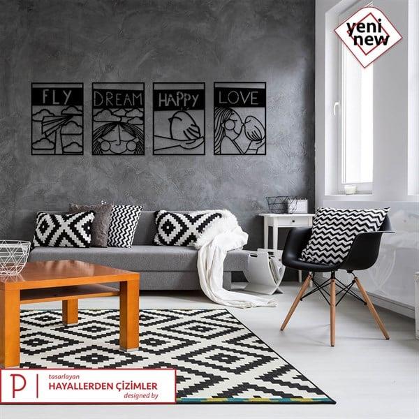 Hayallerden Çizimler Seti Metal Tablo