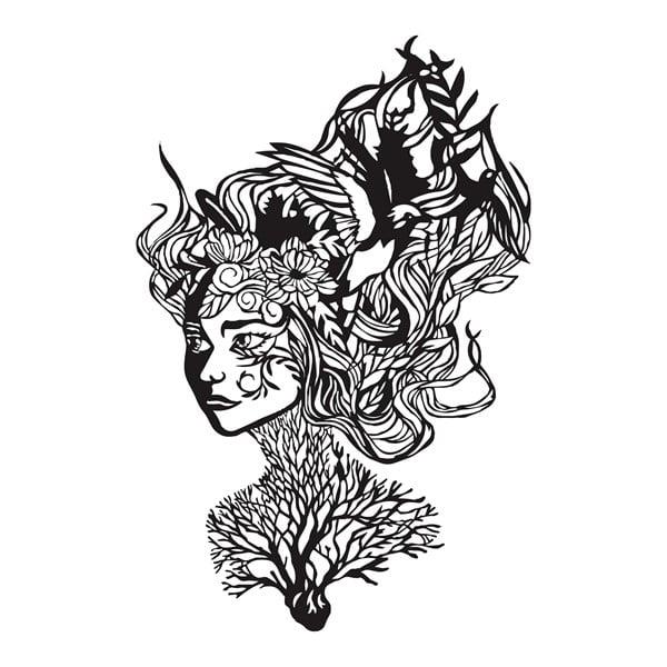 Heart Of Beauty Metal Tablo