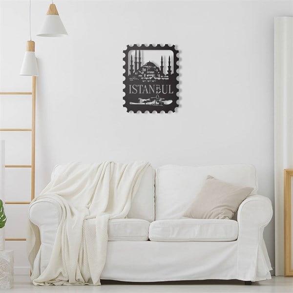 İstanbul Stamp Metal Tablo