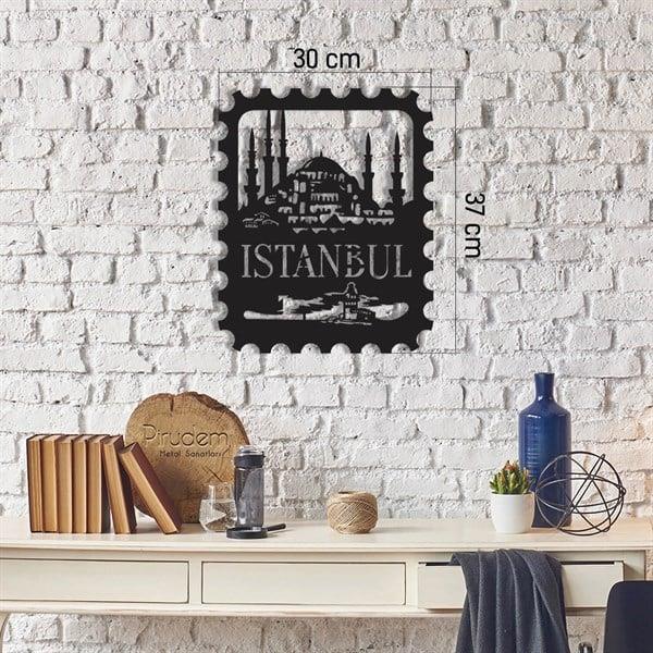 İstanbul Stamp Metal Tablo
