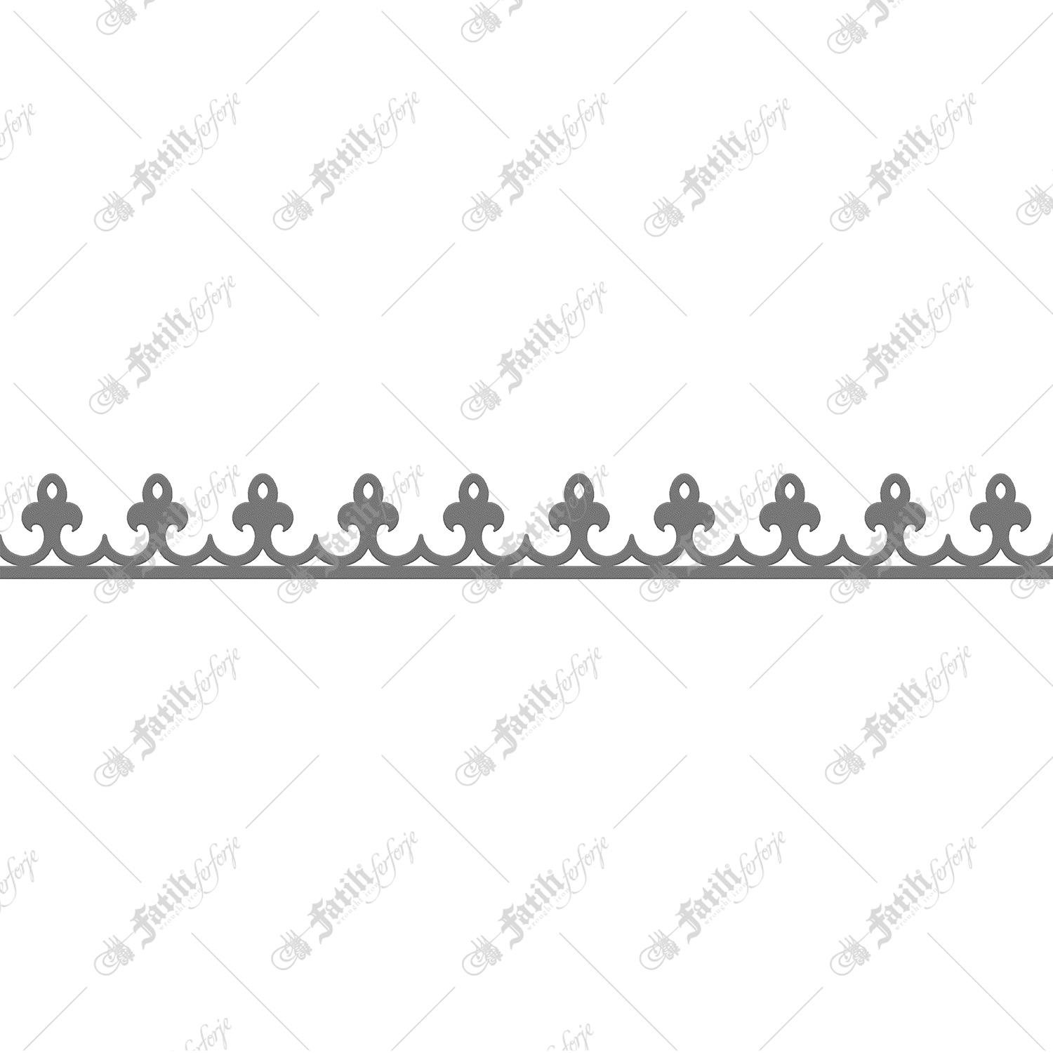 KM-02104 | KESME SAÇ MOTIFLER | Fatih Ferforje