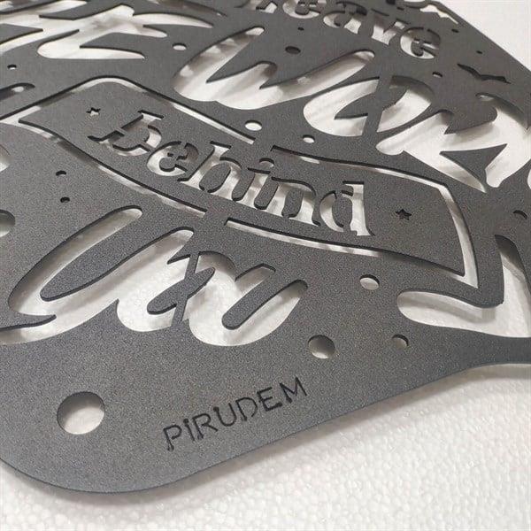 Leave The World Metal Tablo