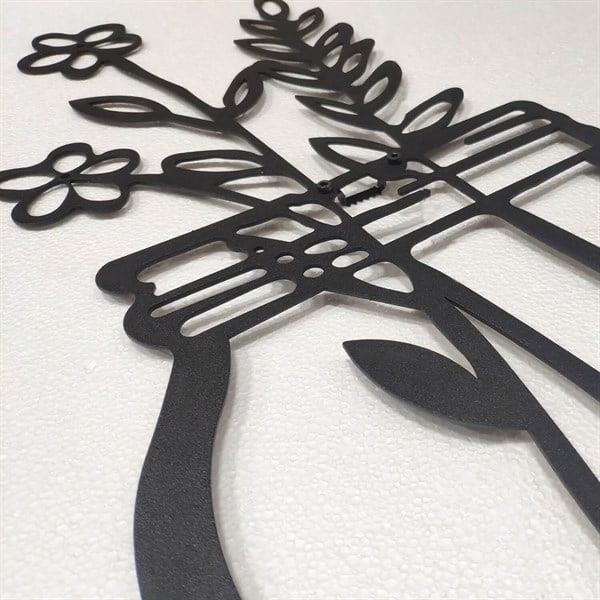 Life In The Vases Metal Tablo