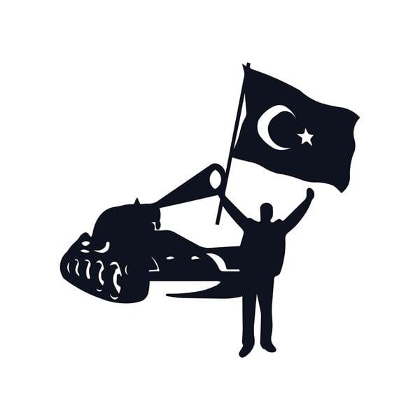 Milli İrade Metal Tablo