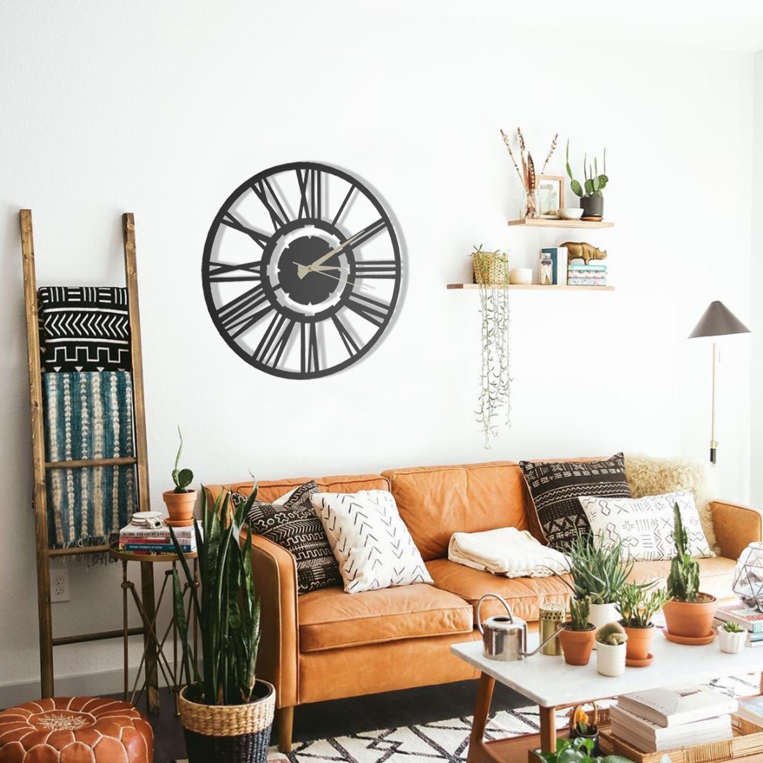 Net Metal Saat | PIRUDEM-METAL DUVAR SAATI | Fatih Ferforje