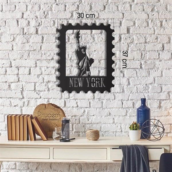 New York Stamp Metal Tablo