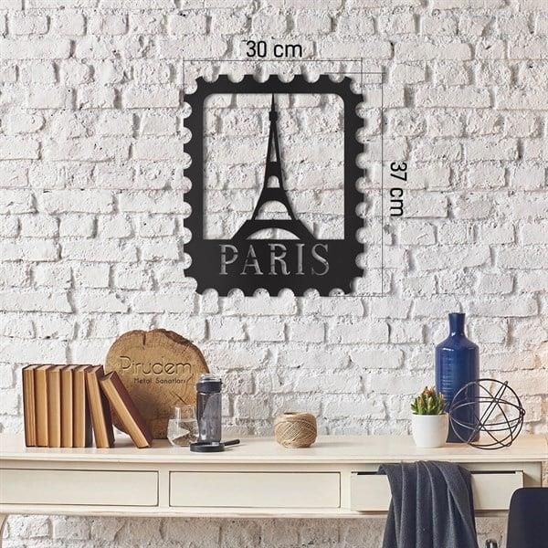 Paris Stamp Metal Tablo
