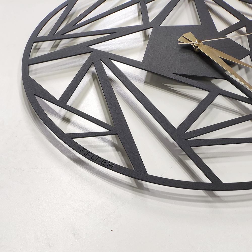 Perspektif Metal Saat | PIRUDEM-METAL DUVAR SAATI | Fatih Ferforje