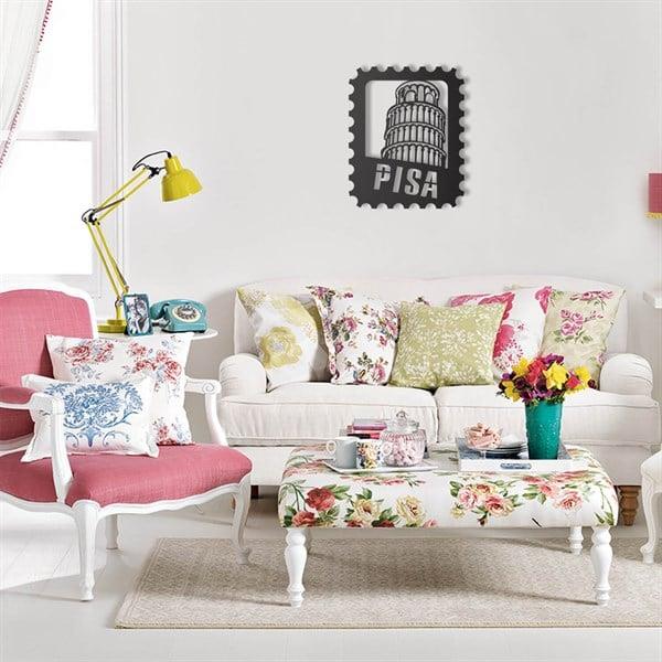 Pisa Stamp Metal Tablo