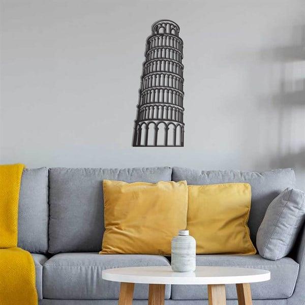 Pisa Tower Metal Tablo