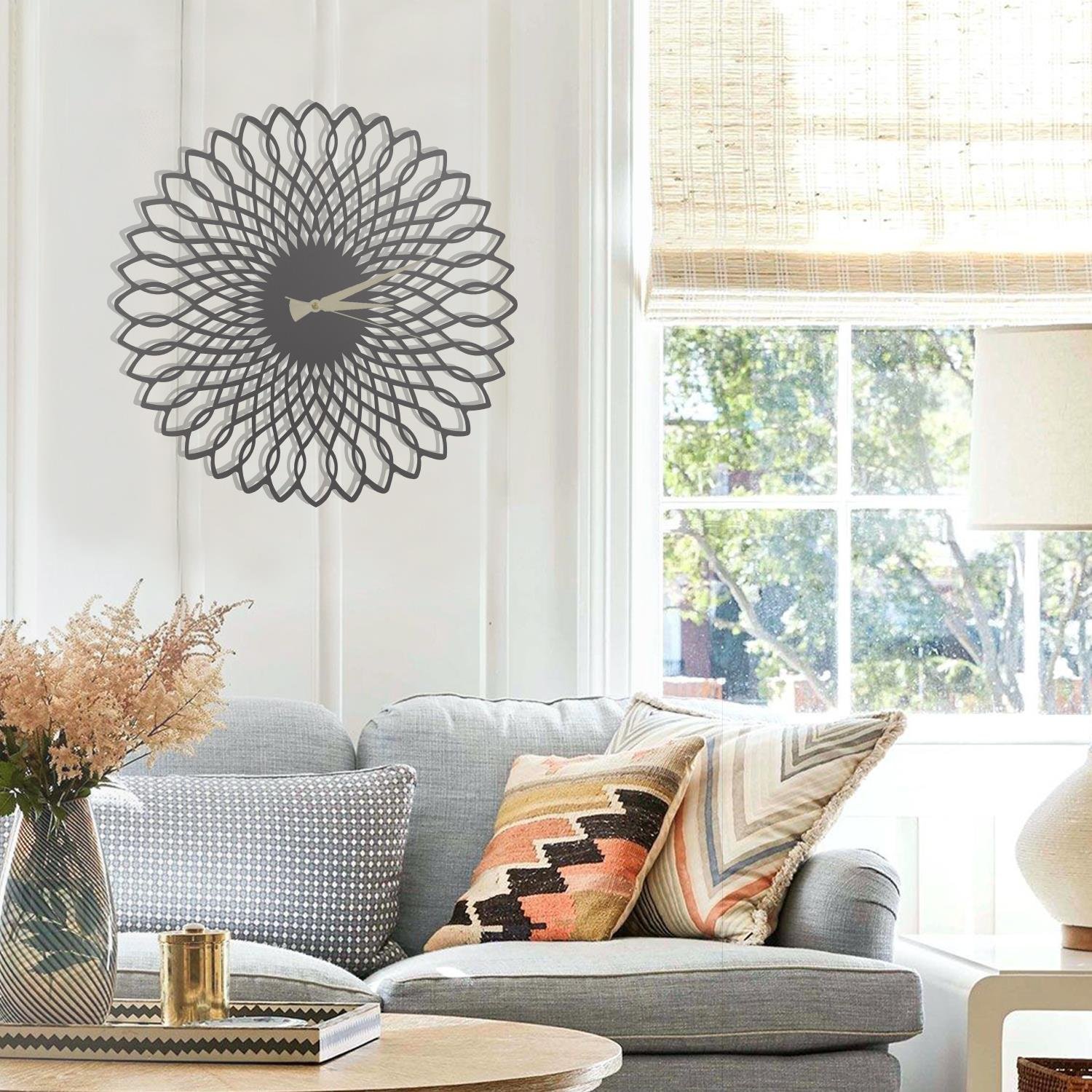 Ring Metal Saat | PIRUDEM-METAL DUVAR SAATI | Fatih Ferforje