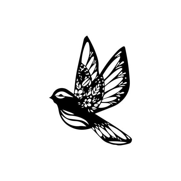 Swallow Bird Metal Tablo