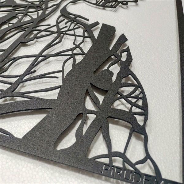 The Beauty Tree Metal Tablo