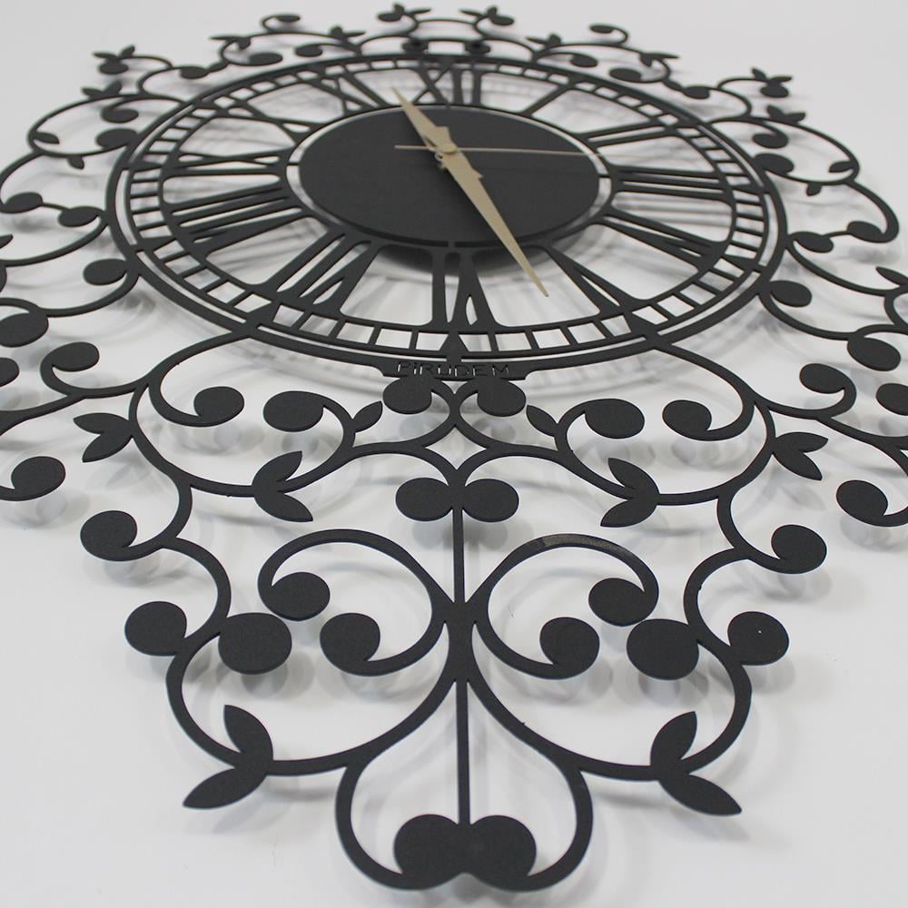 Tissue Metal Saat | PIRUDEM-METAL DUVAR SAATI | Fatih Ferforje