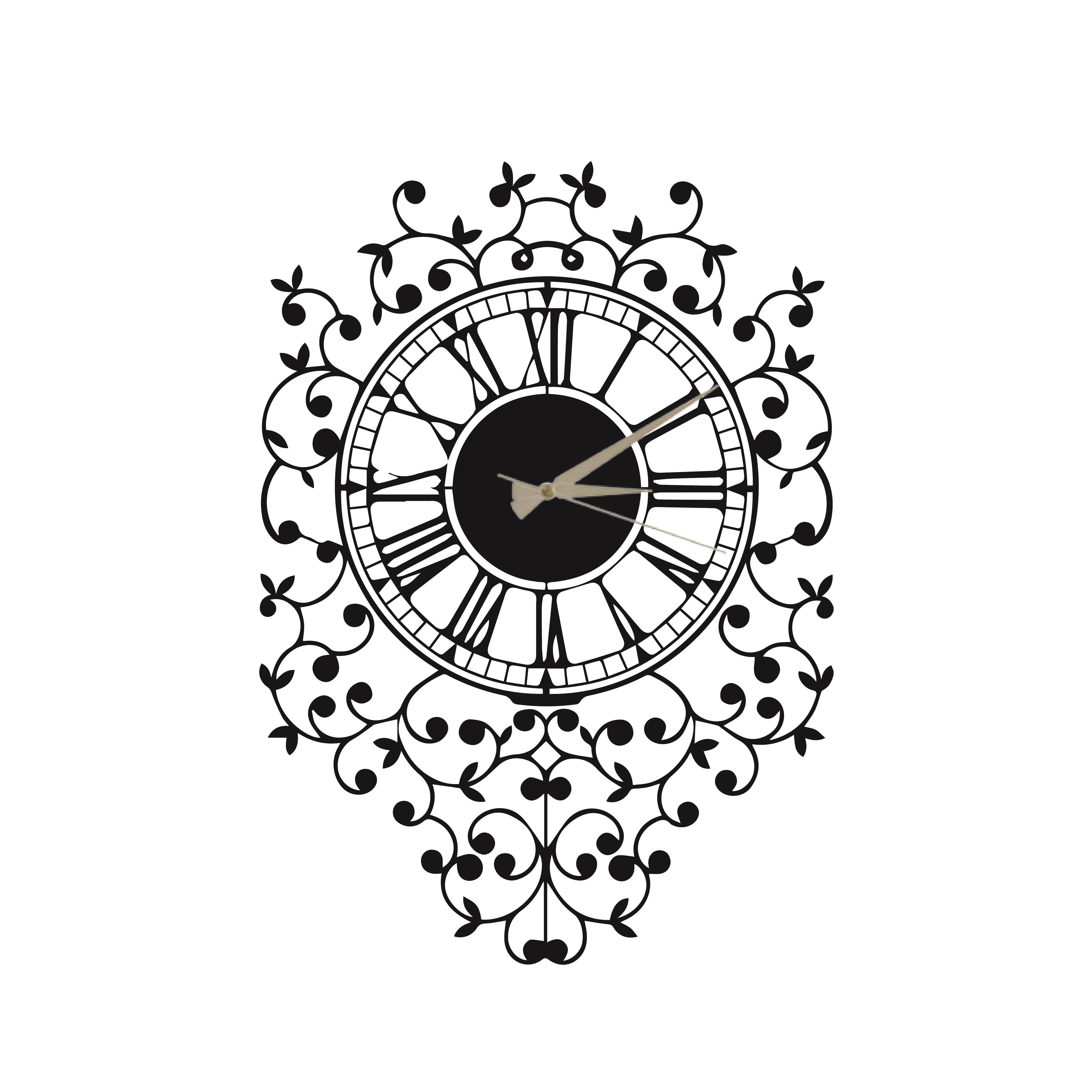 Tissue Metal Saat | PIRUDEM-METAL DUVAR SAATI | Fatih Ferforje