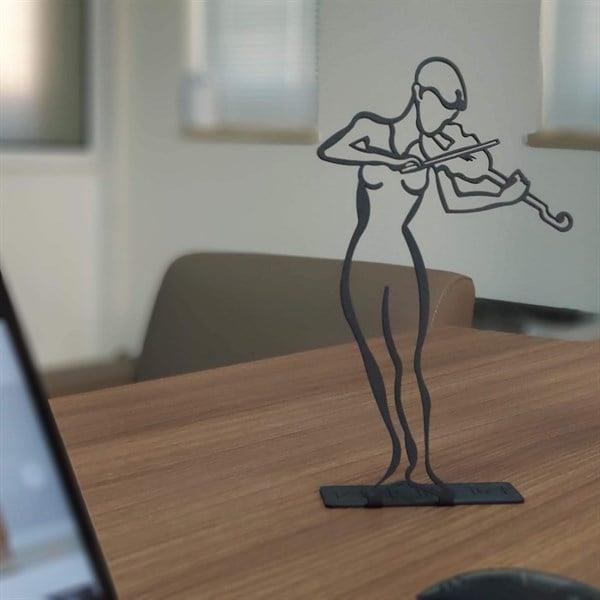 Violinist POD Metal Dekor