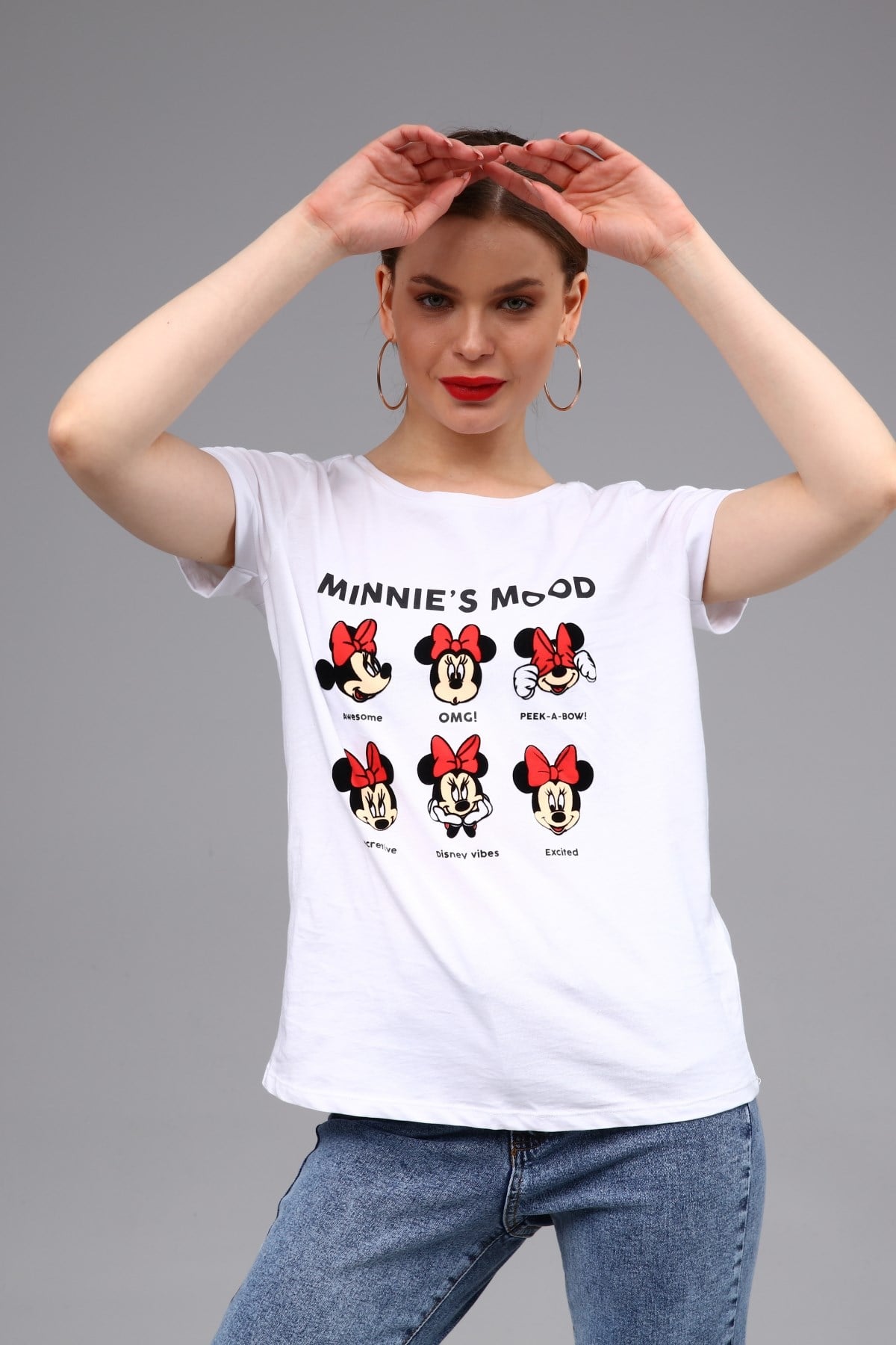 Baskılı Basic T-shirt 