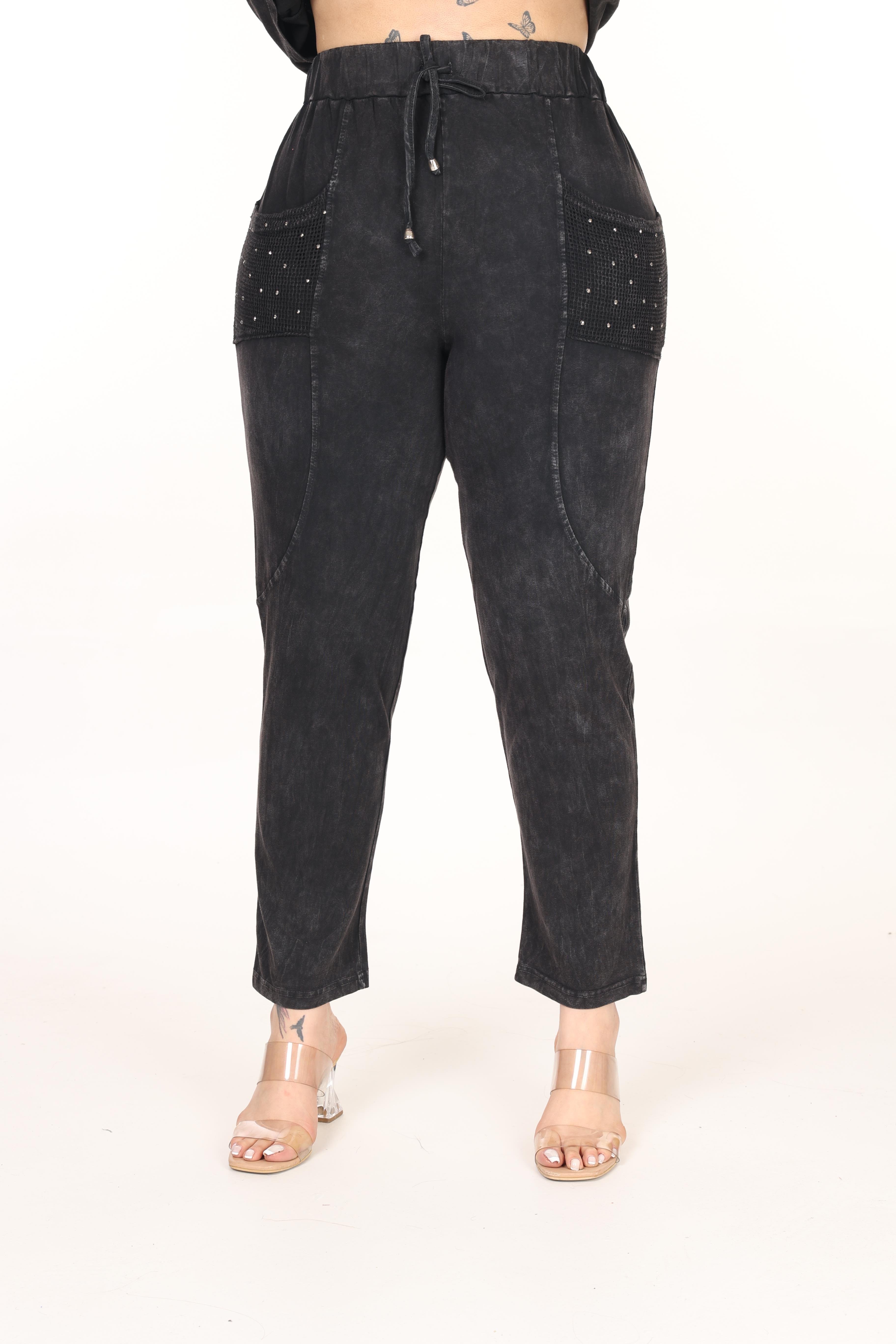 File Detaylı &100pamuk Yıkamalı Kumaş Takım