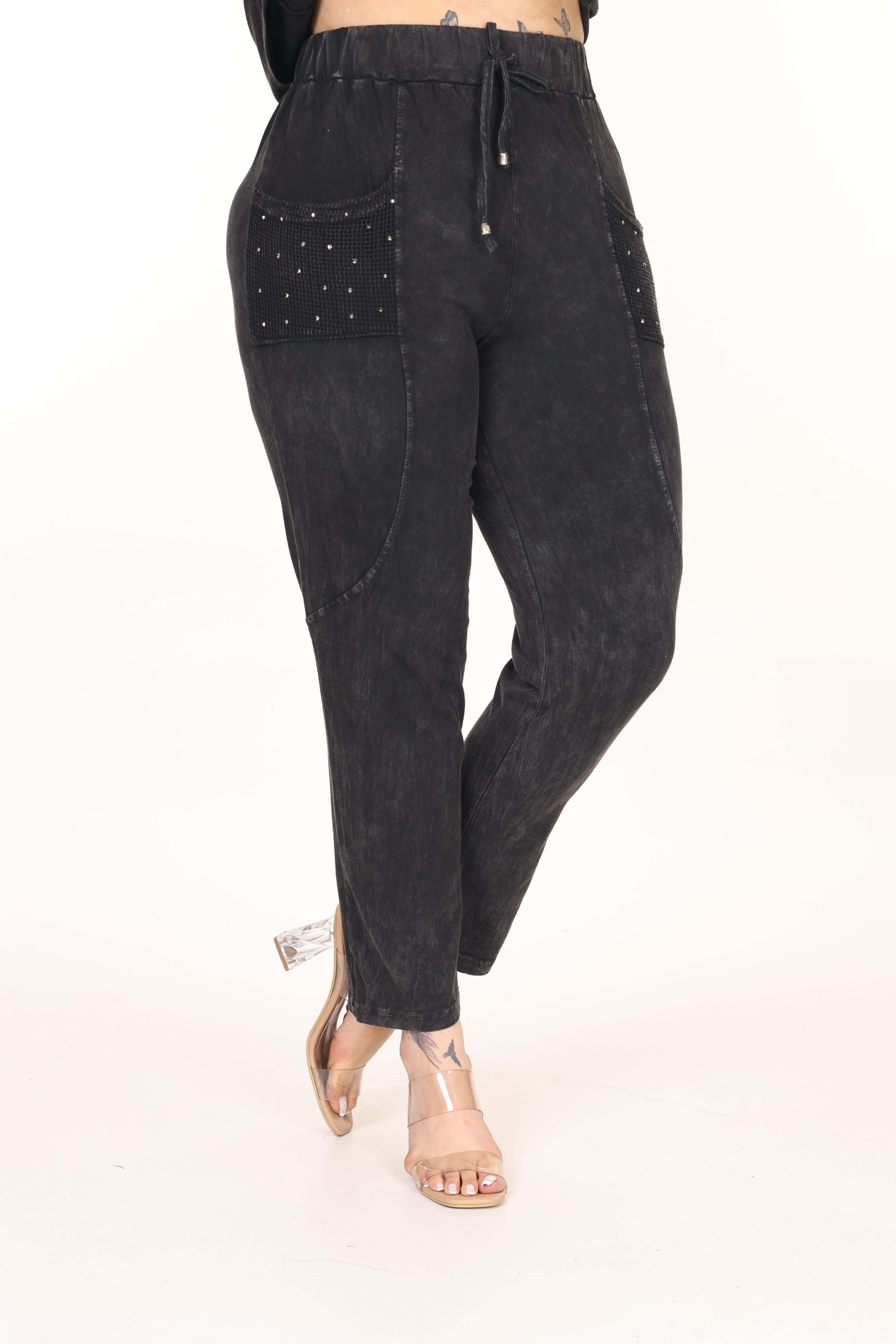 File Detaylı &100pamuk Yıkamalı Kumaş Takım